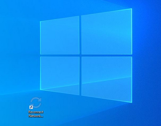 Desktop-Icon zum Verbinden der Netzlaufwerke